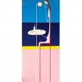 donna allo specchio - acrilico 50x150- 2011
