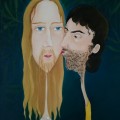 IL BACIO DI GIUDA 2018 olio su tela 30x40 cm